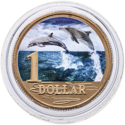 купить Австралия 1 доллар 2006 «Дельфин»