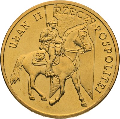 купить Польша 2 злотых 2011 "История польской кавалерии: Улан 2ой Республики"