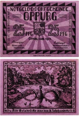 купить Австрия нотгельды 25 пфеннигов 1921