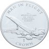 Купить Остров Мэн 1 крона (crown) 1994 BUNC Человек в полете - 25 лет первому полету "Конкорда"