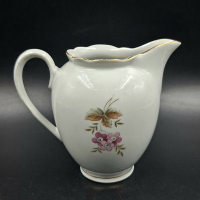 купить Молочник с нежным цветочным декором, фарфор, деколь, золочение, Kahla-Könitz, Германия, 1954-1962 гг.
