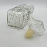 Купить Флакон для одеколона с цветочным декором, стекло, Франция, 1970-2000 гг.