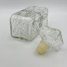 Купить Флакон для одеколона с цветочным декором, стекло, Франция, 1970-2000 гг.