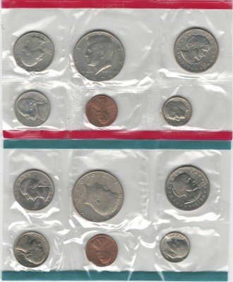 купить США набор монет 1979 P+D (12 монет)