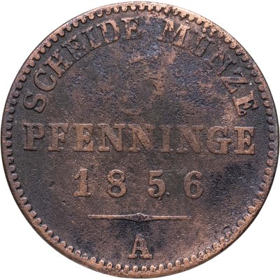 купить Пруссия 3 пфеннига 1856 A