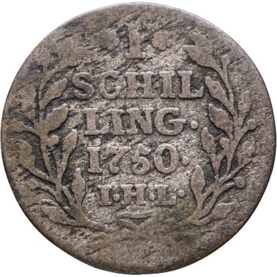 купить Гамбург 1 шиллинг 1750