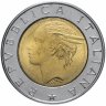 Купить Италия 500 лир 1996   "70 лет Национальному институту статистики"