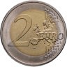 Купить Германия 2 евро (euro) 2011 "Федеральные земли Германии - Кёльнский собор, Северный Рейн — Вестфалия", знак монетного двора "J" - Гамбург