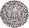 Купить Германия 1 марка 1950, знак монетного двора: "F" - Штутгарт