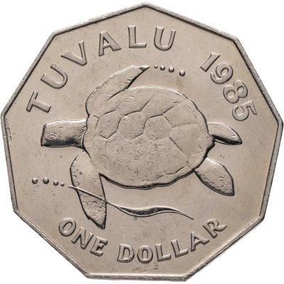 купить Тувалу 1 доллар (dollar) 1985
