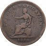 Купить Канадские провинции, Новая Шотландия 1 пенни 1814 "Торговля и навигация"