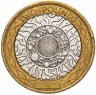 Купить Великобритания 2 фунта 1998-2007