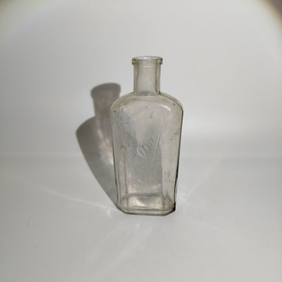 купить Флакон из-под средства "Jirolin" ("Жиролин"), стекло, Западная Европа, 1900-1940 гг.