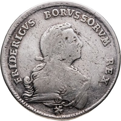 купить Германия, Пруссия 1/2 талера 1750