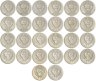 Купить Набор из 26 монет 10 копеек 1961-1991