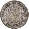 Купить Испания 50 сентимо (centimos) 1870