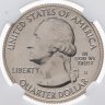 Купить США 1/4 доллара (25 центов, квотер) 2015 S — "Автодорога Блю-Ридж" (28-й парк) в слабе DNC MS64