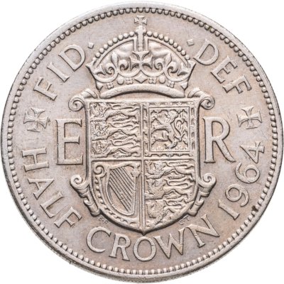 купить Великобритания 1/2 кроны (crown) 1964