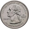 Купить США 25 центов (квотер, 1/4 доллара, quarter dollar) 2008 "Аризона", знак монетного двора "D" - Денвер