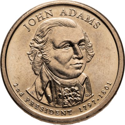 купить США 1 dollar (доллар) 2007 "Джон Адамс (2-й президент США)"