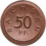 Купить Саксония (Германия) нотгельд 50 пфеннигов 1921