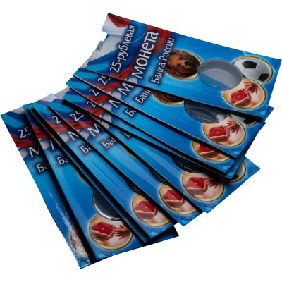 купить Набор блистеров для монеты 25 рублей универсальных (10 штук)