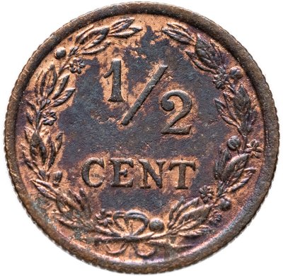 купить Нидерланды 1/2 цента (cent) 1903