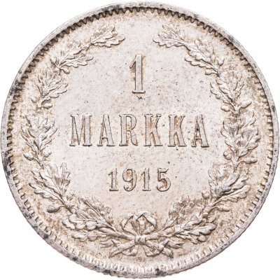 купить 1 марка 1915 S Российская Финляндия