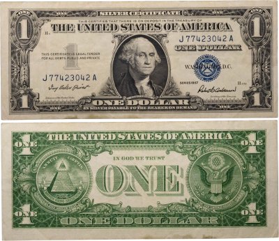 купить США 1 доллар 1957