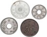 Купить Япония набор монет 1927-1938 (4 шт.)