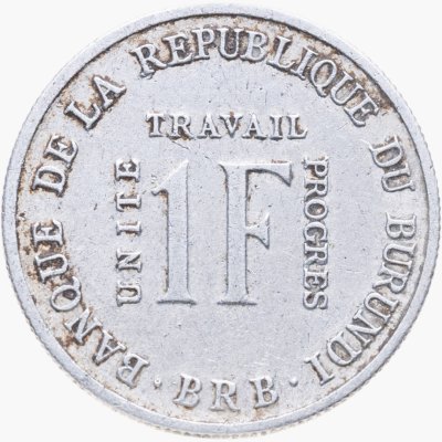 купить Бурунди 1 франк (franc) 1970