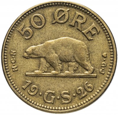 купить Дания, Гренландия 50 эре (ore) 1926