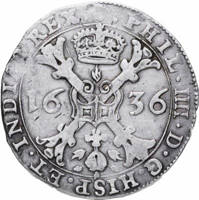 купить Испанские Нидерланды, Брабант 1 патагон 1636