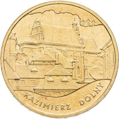 купить Польша 2 злотых 2008 "Памятники Польши - Казимеж-Дольны"