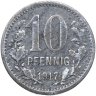 Купить Германия, Бюргштейнфюрт 10 пфеннигов 1917