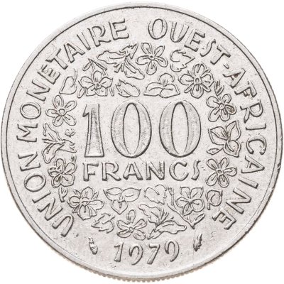 купить Западная Африка (BCEAO) 100 франков (francs) 1979