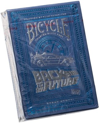 купить США набор игральных сувенирных карт Bicycle Back to Future, бумага, 2020 г.