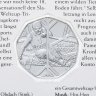 Купить Австрия 5 евро (euro) 2005 UNC "100 лет лыжному спорту" в официальном буклете