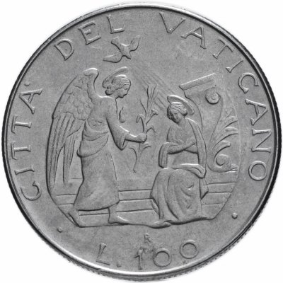 купить Ватикан 100 лир 1987