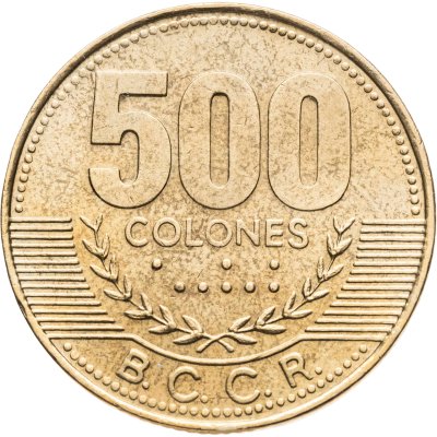 купить Коста-Рика 500 колонов (colones) 2005