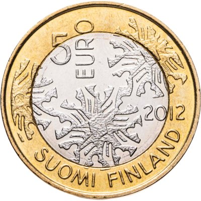 купить Финляндия 5 евро 2012 Флора