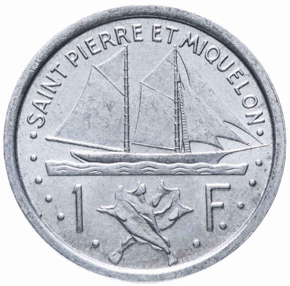 купить Сен-Пьер и Микелон 1 франк 1948