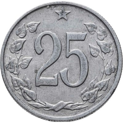 купить Чехословакия 25 геллеров 1963