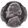 Купить США 5 центов (cents) 1977 S "Jefferson Nickel (Джефферсон)" в слабе DNC PF67
