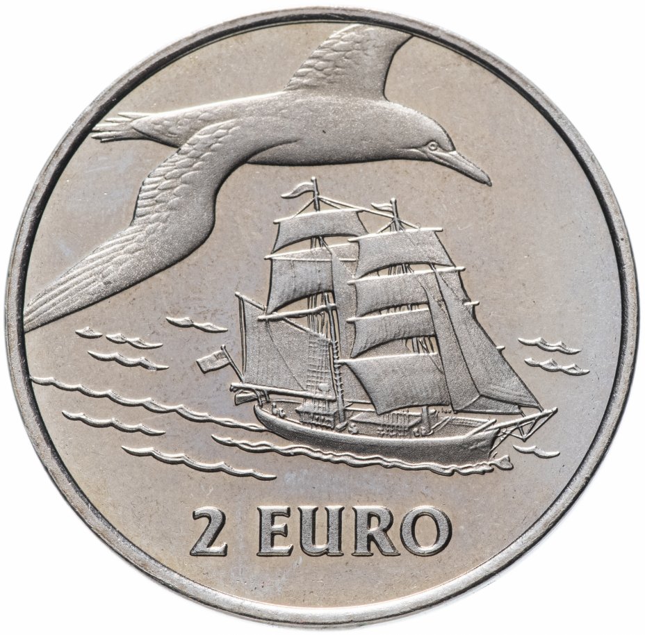 купить Жетон Нидерланды 2 евро 1997 "Регата в городе Ден-Хелдер"