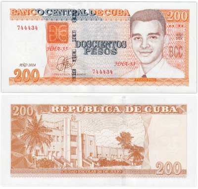 купить Куба 200 песо 2024 год (P-130)