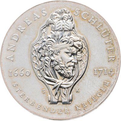 купить Германия (ГДР) 20 марок 1990 "275 лет со дня смерти Андреаса Шлютера"