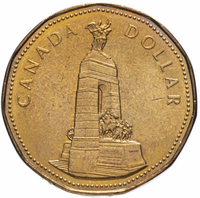 купить Канада 1 доллар (dollar) 1994 Национальный мемориал