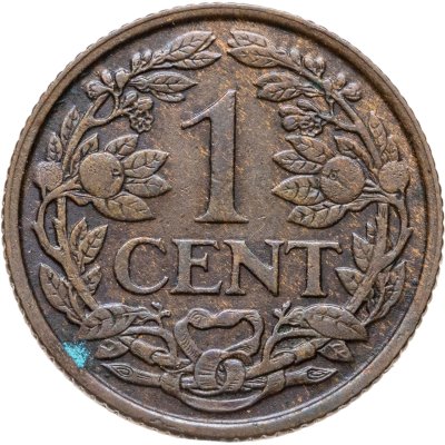купить Нидерланды 1 цент (cent) 1917