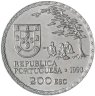 Купить Португалия 200 эскудо (escudos) 1993 "450 лет искусству намбан"